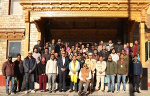 LG Secretariat hosts farewell for Under Secretary Vivek Rattan Sharma.