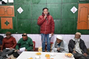 MP Visits Baroo, Minji and Choskore Constituencies; Reviews Public Issues and Assures Early Resolution.