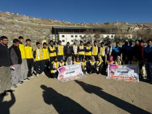 First UT Ladakh Volleyball Teams Flagged Off for 69th SGFI National Championships.