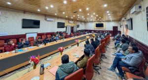 DC Leh Meets Nambardars of Leh and Nubra Sub-Divisions.