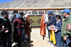 EC Phunchok Tashi Tours Zanskar's Cha Block, Inaugurates Projects Worth ₹3.65 Cr.