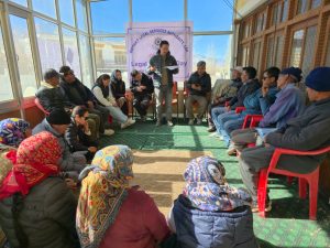 Public Outreach Camp at Rumbak Village under the 