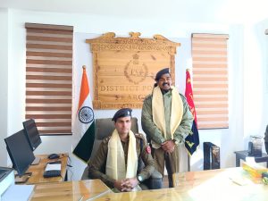 District Administration Kargil Lauds SSP Shree Raam Ragavan for Exemplary Service.
