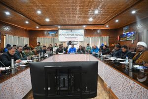 MP Haneefa Jan Chairs DISHA Meeting in Kargil, Emphasizes Timely Implementation and Public Welfare.