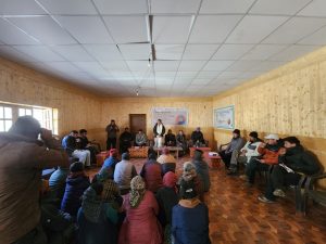“Mimang Si rJabstogs – Administration at Your Doorstep” campaign was held today in Chumur village under the supervision of SDM Nyoma, Kacho Asgr Ali.