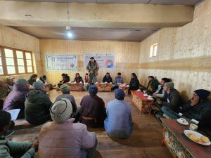 “Mimang-Si-sJabstogs” (Administration at Your Doorstep) initiative, a public outreach camp was organised today at Kharnak and Samad of the Nyoma Subdivision