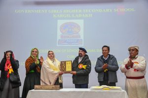 CEC Kargil, Dr. Jaffer Akhoon Attends Annual Day-cum-Magazine Release Ceremony of Govt. Girls Higher Secondary School Kargil.