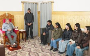 UT Admin committed to safeguard interests of Ladakh’s transport community: LG Kavinder.