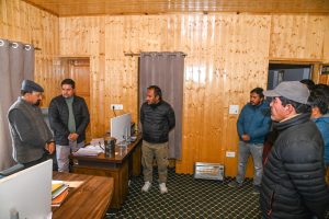 CEC Kargil Inspects Key Offices and Reviews Progress of Ongoing Infrastructure Works.