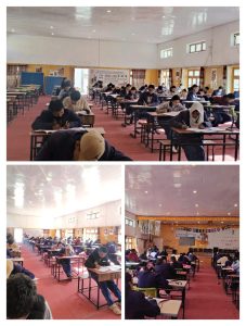 Education Department commences Pre-Board exams for Classes 10th and 12th.