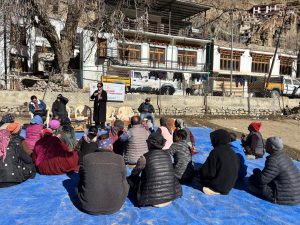 The District Hub for Empowerment of Women (DHEW), Leh, in collaboration with local communities, has inaugurated a 14-day skill development training programme on felting toys in Skurbuchan and Achinathang villages.