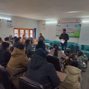 SAANS Training Held at CHC Khaltse.