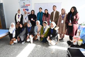 State Level India Skill Competition 2025 for Beauty Therapy held at GDC Kargil.