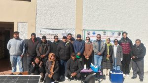 Concluding Day of Mimang-si-rJabstogs Camp of Diskit Sub-division Conducted for Villagers of Hunder Dok at Tehsildar Office Diskit.