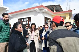 Secretary Shashanka Ala reviews support and placement initiatives for PwDs in Leh.