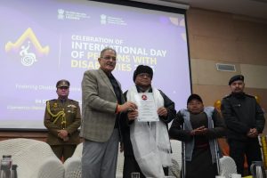 LG Kavinder Gupta calls for Equal Opportunities & Barrier-Free Access for Divyangjans.