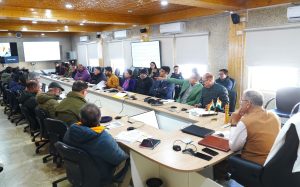 LG Kavinder Gupta chairs comprehensive departmental review meeting Stresses citizen-centric, time-bound development in Ladakh.