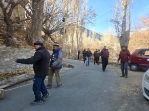 Encroachment Removal Drive Conducted from BSNL Office to Goma Kargil.