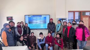 Government Model Degree College Zanskar Celebrates World Mountain Day.