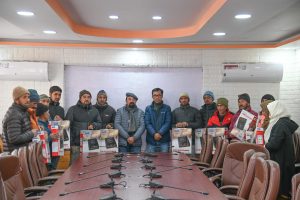 CEC Kargil Dr. Jaffer Akhoon Distributes Induction Cooktops Under NECP.