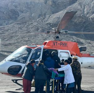 B-3 Helicopter services were inaugurated 16 Dec 2025 at Diskit, Nubra promoting tourism and strengthening emergency response services at subsidized fares.