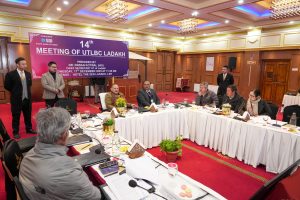 Chief Secretary chairs 14th Union Territory Level Bankers Committee (UTLBC) meeting to review banking in Ladakh.