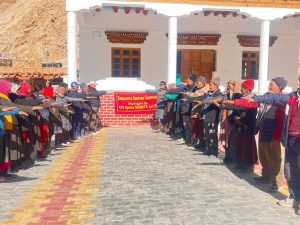 KVK Nyoma Launches 16-Day Swachhata Pakhwada from Tukla Village.