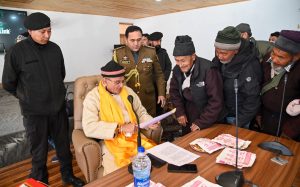 UT Administration committed to inclusive development across Ladakh: LG Kavinder Holds Public Grievance Redressal Camp at Shakar-Chiktan.