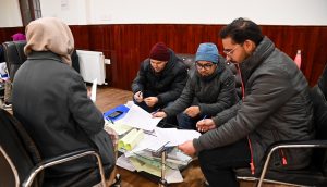 Document Verification for KSSRB 10th & 12th Level Posts Conducted Smoothly at TFC Kargil.