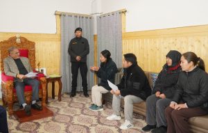 Various delegations call on LG Ladakh.