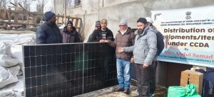 CCDF Materials Distributed in Upper Constituency Ranbirpora, Drass.