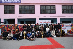 ADC Kargil Attends Closing Ceremony of District-Level Sports Meet Organised by Mera Yuva Bharat.