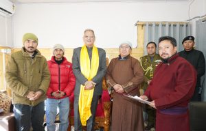 Various delegations call on LG Ladakh.