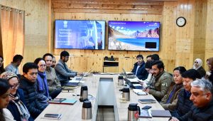 Chief Secretary Ashish Kundra chairs review meeting of IT Department.