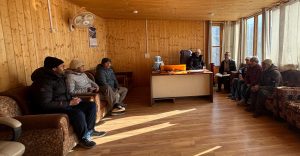 ADC Kargil Conducts Surprise Inspection of Government Offices; Emphasizes Punctuality and Public Service.