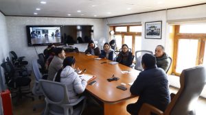 A meeting on the Aspirational Block Programme was chaired by Shri Tsewang Gyalson, Chief Planning Officer (CPO), Leh, on 9 January 2026 at the Video Conferencing Room, DC Office, Leh.