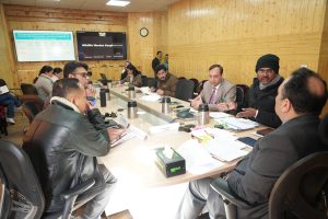 Chief Secretary Ashish Kundra chairs 5th meeting of UT Ladakh CAMPA.