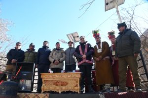 Chief Secretary Ashish Kundra Visits Dha–Biama Village.