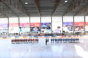 Administrative Secretary YSS Ladakh Attends Women’s Ice Hockey Final at Biamathang, Kargil.