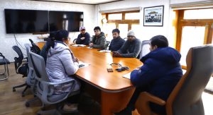 Review Meeting on Saturation of AB PM-JAY and Aadhaar Held at DC Office, Leh.