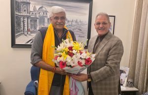 LG Ladakh Meets Union Tourism Minister in New Delhi Discusses Tourism Infrastructure, Monastery Development and Major Cultural Events.