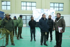 Chief Secretary reviews preparedness for Khelo India Winter Games in Leh.