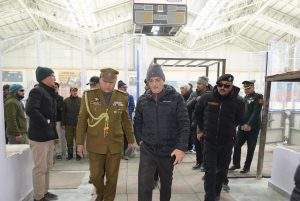 LG Kavinder inspects Khelo India Winter Games venues ahead of opening ceremony Says Ladakh showcases capacity to host major National Sporting Events Calls for seamless, flawless Khelo India arrangements; ensures zero inconvenience to participants.