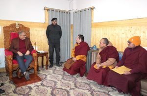 Several delegations call on LG Ladakh.