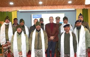 Lok Niwas celebrates Foundation Day of Manipur, Meghalaya, Tripura in Leh.