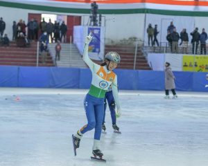 Skarma Tsultin, Ladakh’s first international speed skater, nurtured by belief, perseverance and Khelo India.