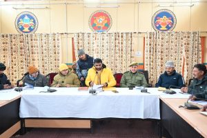 SDM Zanskar Reviews Preparations for Republic Day Celebrations.