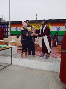 77th Republic Day Celebrated at Niabat Charasa.