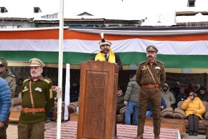 Republic Day celebrated in Sub Division Drass with patriotic fervor.
