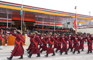 The 77th Republic Day was celebrated with patriotic fervour at the historic Polo Ground, Leh, Ladakh.